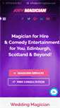 Mobile Screenshot of jodymagician.com